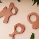 Organic Wooden Teethers - Combo of 3 