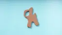 Wooden Bunny Teether