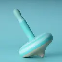 Handcrafted Wooden Spinning Top – Balance, Focus & Fine Motor Play