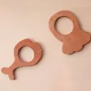 Organic Neem Wood Teethers - Combo of 2 