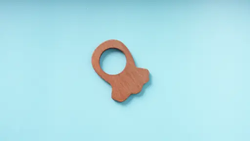 Wooden Bell Grip Teether