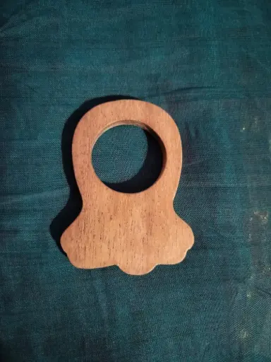 Teether - ghost shape